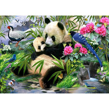 Load image into Gallery viewer, Panda - Full Drill Diamond Painting