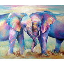 Load image into Gallery viewer, Elephant - Full Drill Diamond Painting