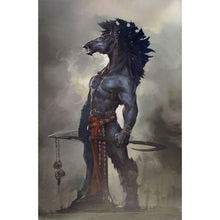 Load image into Gallery viewer, Horse head human body - Full Drill Diamond Painting