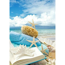 Load image into Gallery viewer, Beach seastars - Full Drill Diamond Painting