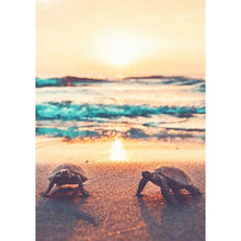 Load image into Gallery viewer, Turtle - Full Drill Diamond Painting