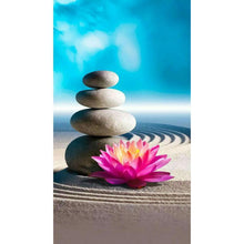 Load image into Gallery viewer, Lotus Stone - Full Drill Diamond Painting - 30x48cm