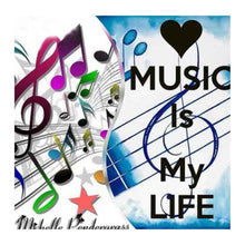 Load image into Gallery viewer, Music Note - Full Drill Diamond Painting