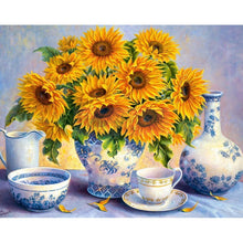 Load image into Gallery viewer, Flower - Full Drill Diamond Painting