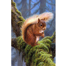 Load image into Gallery viewer, Squirrel - Full Drill Diamond Painting