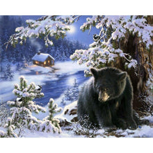 Load image into Gallery viewer, Bear - Full Drill Diamond Painting