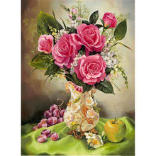 Load image into Gallery viewer, Flower - Full Drill Diamond Painting