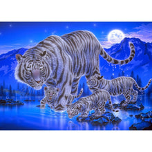 Load image into Gallery viewer, Tiger - Full Drill Diamond Painting