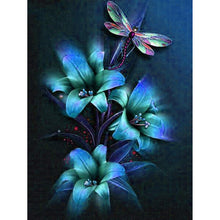 Load image into Gallery viewer, Morning Glory Dragonfly - Full Drill Diamond Painting