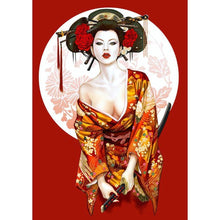 Load image into Gallery viewer, Geisha - Full Drill Diamond Painting