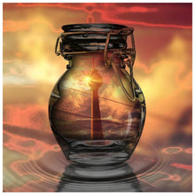Load image into Gallery viewer, Bottle Landscape - Full Drill Diamond Painting