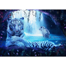 Load image into Gallery viewer, Tiger - Full Drill Diamond Painting