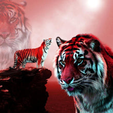 Load image into Gallery viewer, Tiger - Full Drill Diamond Painting