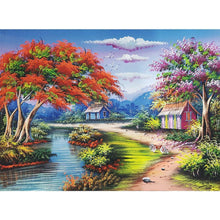 Load image into Gallery viewer, Village - Full Drill Diamond Painting