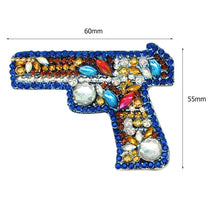 Load image into Gallery viewer, 4pcs Gun DIY Keychain