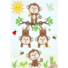 Load image into Gallery viewer, Monkey - Full Drill Diamond Painting