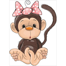 Load image into Gallery viewer, Monkey - Full Drill Diamond Painting