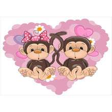 Load image into Gallery viewer, Monkey - Full Drill Diamond Painting