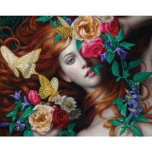 Load image into Gallery viewer, Butterfly Girl - Full Drill Diamond Painting