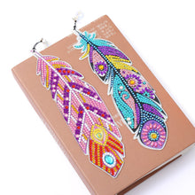 Load image into Gallery viewer, DIY Diamond Painting-Feather Bookmark