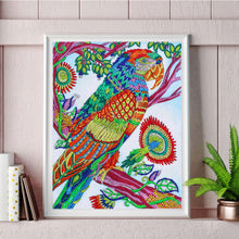 Load image into Gallery viewer, Parrot-Special Shaped Crystal Diamond Painting-30*40cm