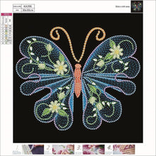 Load image into Gallery viewer, Butterfly-Crystal Rhinestone Diamond Painting(30*30CM)