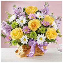 Load image into Gallery viewer, Flowers - Full Drill Diamond Painting
