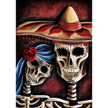 Load image into Gallery viewer, Skull Beauty - Full Drill Diamond Painting