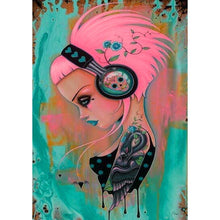 Load image into Gallery viewer, Skull Beauty - Full Drill Diamond Painting