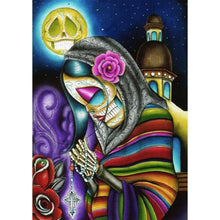 Load image into Gallery viewer, Skull Beauty - Full Drill Diamond Painting