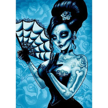 Load image into Gallery viewer, Skull Beauty - Full Drill Diamond Painting