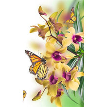 Load image into Gallery viewer, Flower Butterfly - Full Drill Diamond Painting - 30x48cm