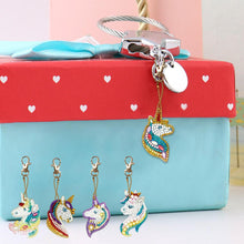 Load image into Gallery viewer, 5pcs Unicorn DIY Keychain