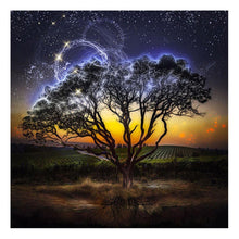 Load image into Gallery viewer, Moon Tree - Full Drill Diamond Painting