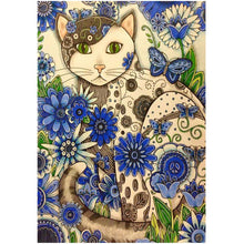 Load image into Gallery viewer, Cat - Full Drill Diamond Painting