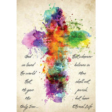 Load image into Gallery viewer, Cross - Full Drill Diamond Painting