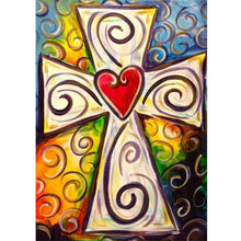 Load image into Gallery viewer, Cross - Full Drill Diamond Painting