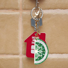 Load image into Gallery viewer, 5pcs Fruit DIY Keychain