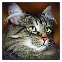Load image into Gallery viewer, Cat - Full Drill Diamond Painting