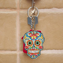 Load image into Gallery viewer, 5pcs Skull DIY Keychain