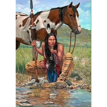Load image into Gallery viewer, Indian - Full Drill Diamond Painting