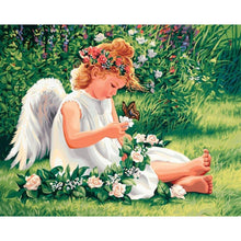 Load image into Gallery viewer, Girl - Full Drill Diamond Painting