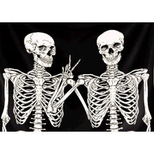 Load image into Gallery viewer, Skull - Full Drill Diamond Painting