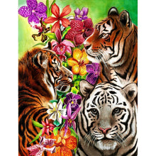 Load image into Gallery viewer, Tiger - Full Drill Diamond Painting