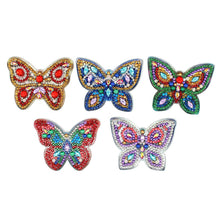 Load image into Gallery viewer, 5pcs Butterfly DIY Keychain
