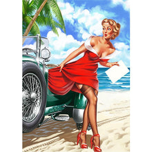 Load image into Gallery viewer, Beauty - Full Drill Diamond Painting