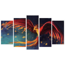 Load image into Gallery viewer, 5-pictures Firebird - Full Drill Diamond Painting - 95x45cm