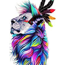 Load image into Gallery viewer, Lion - Full Drill Diamond Painting