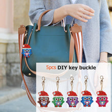 Load image into Gallery viewer, 5pcs Christmas Penguin DIY Keychain