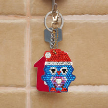 Load image into Gallery viewer, 5pcs Christmas Penguin DIY Keychain